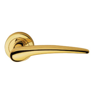 LINEA CALÌ - Maniglia per porte Pin Up 928 R+B OLV (ottone lucido)