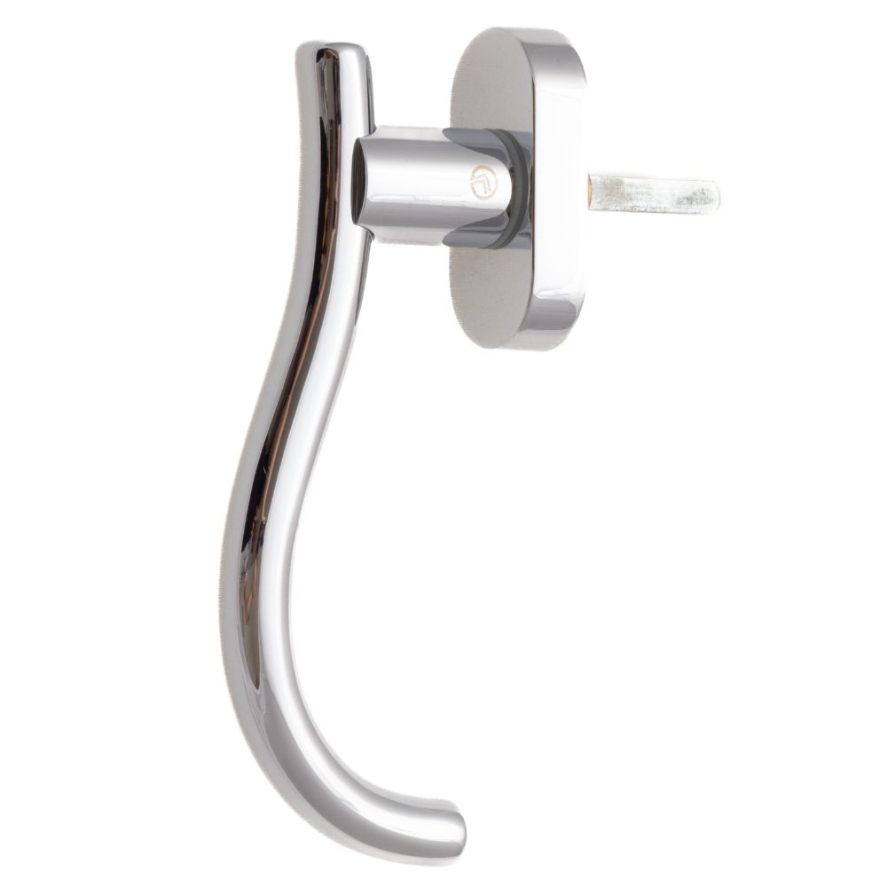 VALLI E VALLI - FUSITAL - Maniglia per finestra DK H314F RS cromo (con movimento incluso)