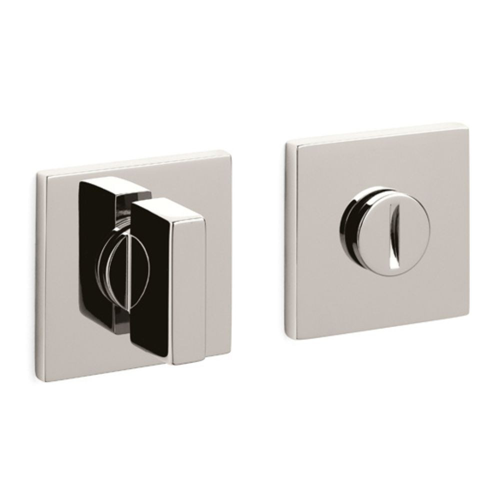 Olivari – Chiavistello SPACE Q ottone SUPERNICHEL LUCIDO H202V6B NL