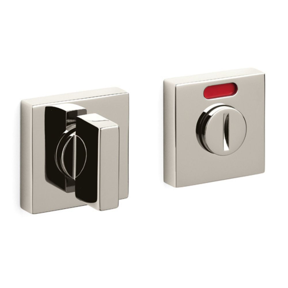 Olivari – Chiavistello SPACE Q ottone SUPERNICHEL LUCIDO H202VF6 NL