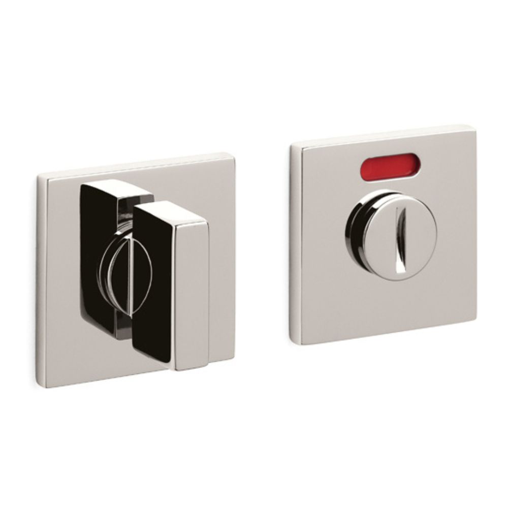 Olivari – Chiavistello SPACE Q ottone SUPERNICHEL LUCIDO H202VF6B NL