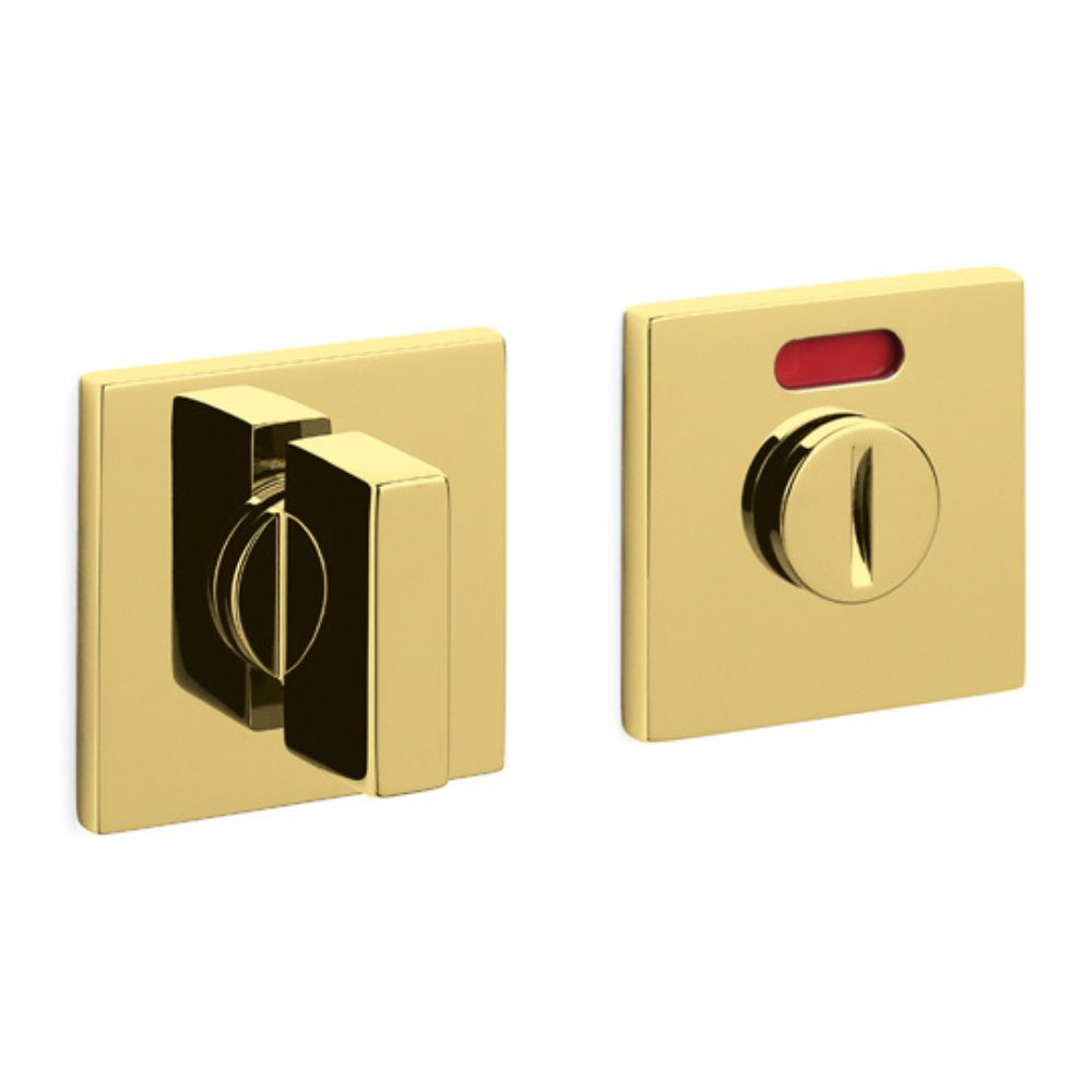 Olivari – Chiavistello SPACE Q ottone SUPERORO LUCIDO H202VF6B ZL