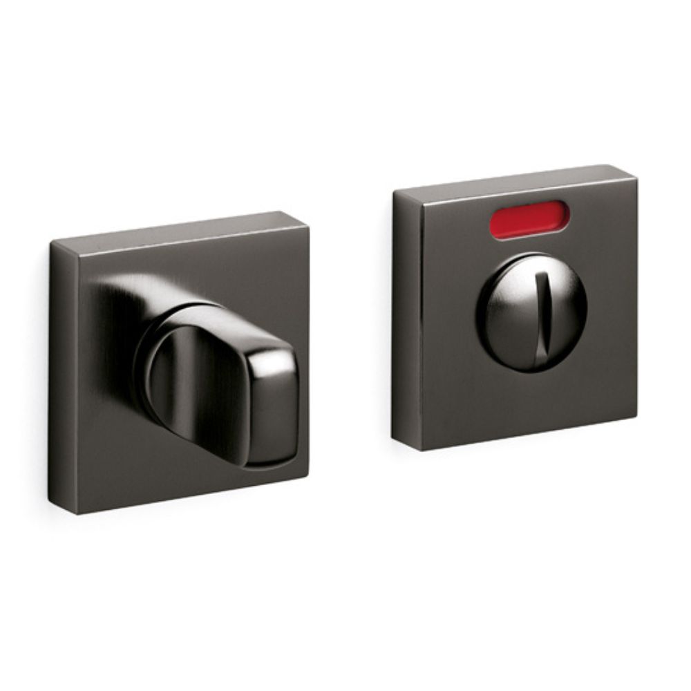 Olivari – Chiavistello VERONA "Q" ottone SUPERANTRACITE SATINATO H118V6 US