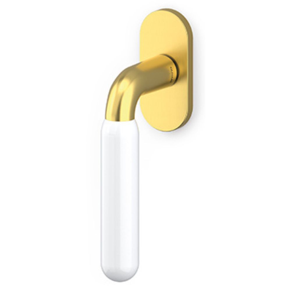 Olivari – DK ALBA ottone SUPERORO SATINATO/BIANCO K267B TD