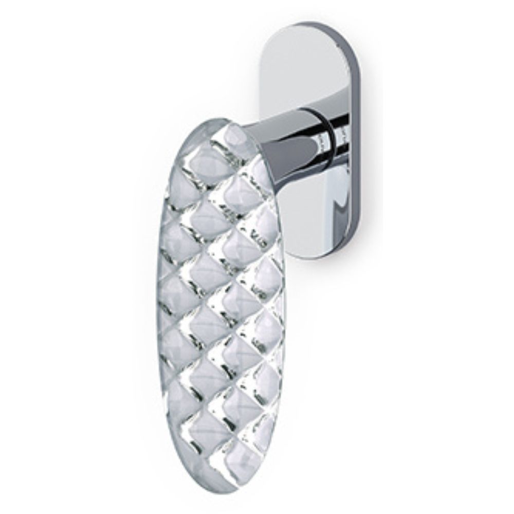 Olivari – DK CRYSTAL ROYAL ottone CROMO LUCIDO/TRASPARENTE K245B C6