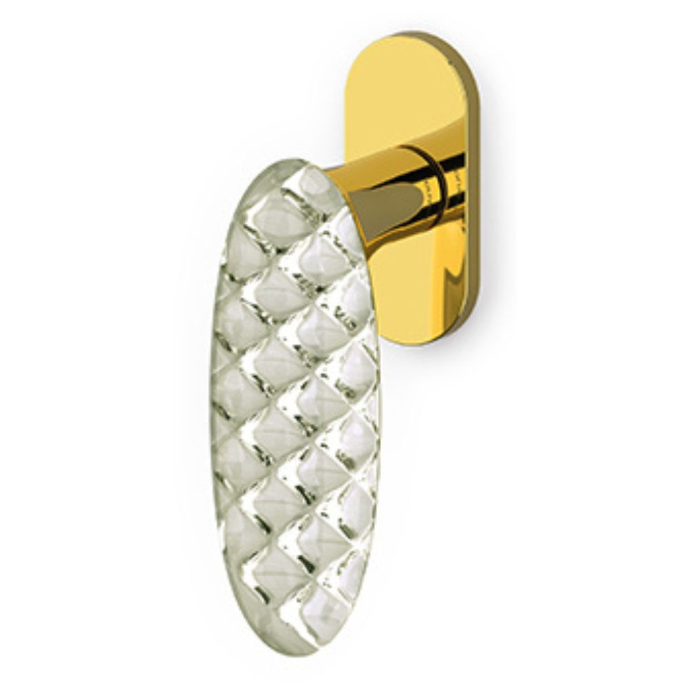 Olivari – DK CRYSTAL ROYAL ottone SUPERORO LUC./TRASPARENTE K245B Z6