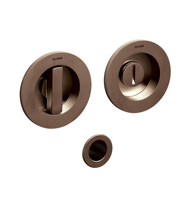 Olivari – Man. inc. DANTE 1chiav. ottone SUPERBRONZO SATINATO D132 DS