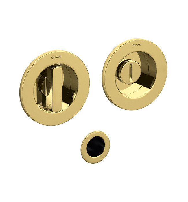 Olivari – Man. inc. DANTE 1chiav. ottone SUPERORO LUCIDO D132 ZL