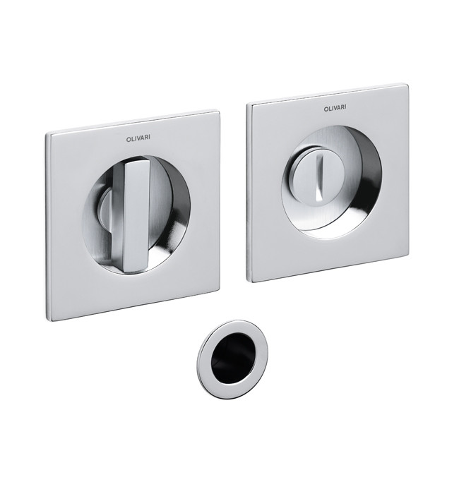 Olivari – Man. inc. GIOTTO Q 1chiav. ottone CROMO LUCIDO/SATINATO D127 CA