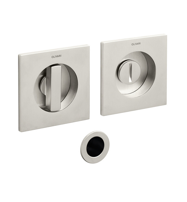 Olivari – Man. inc. GIOTTO Q 1chiav. ottone SUPERNICHEL SATINATO D127 NS
