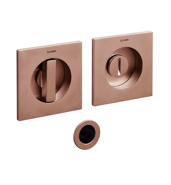 Olivari – Man. inc. GIOTTO Q 1chiav. ottone SUPERRAME SATINATO D127 RS