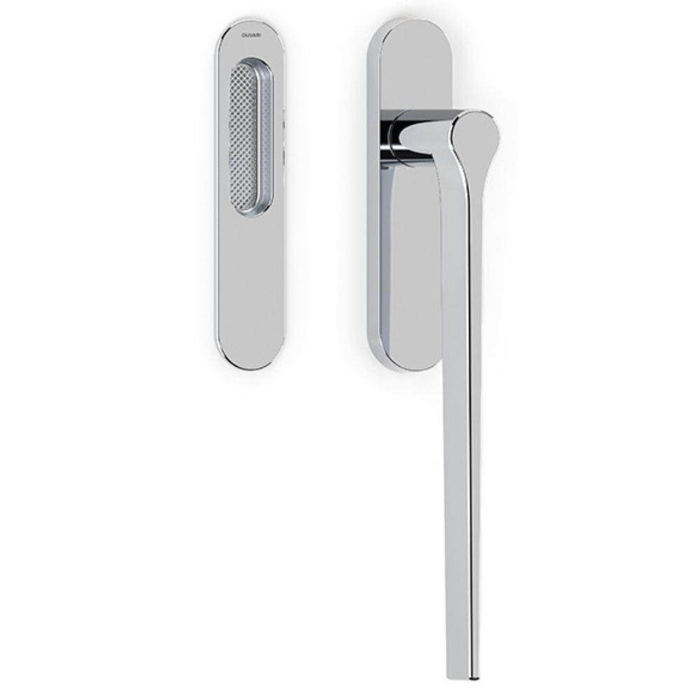 Olivari – Manigl. alzante LAMA ottone CROMO LUCIDO L136 CR