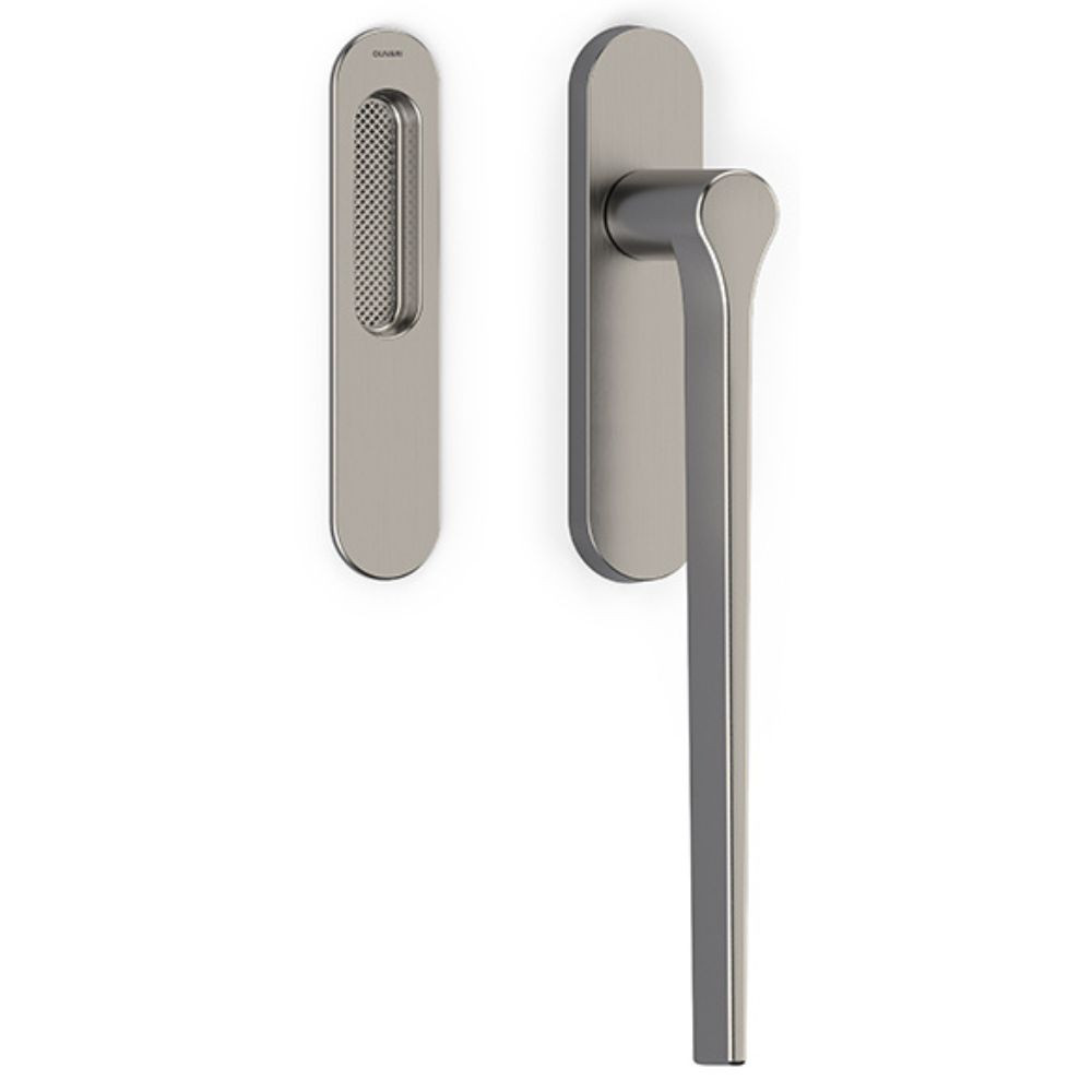 Olivari – Manigl. alzante LAMA ottone SUPERINOX SATINATO L136 IS