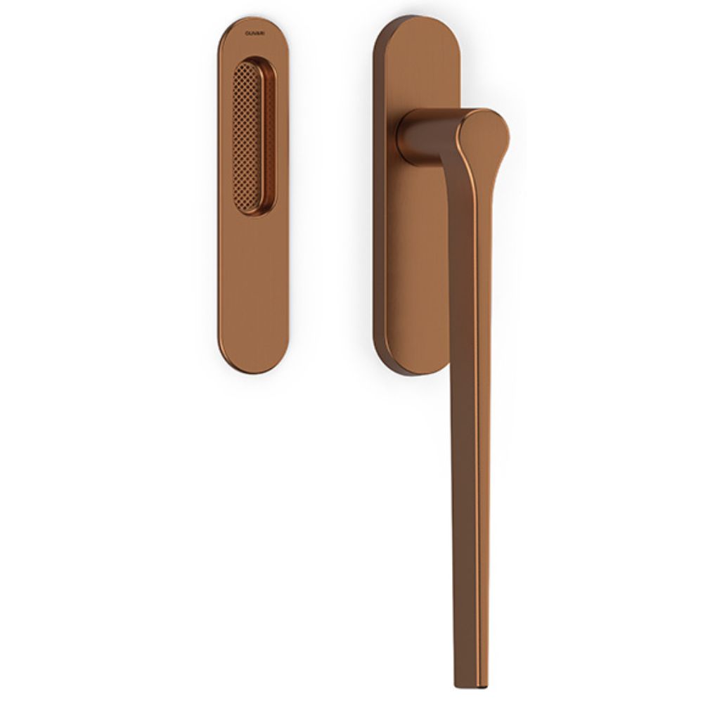 Olivari – Manigl. alzante LAMA ottone SUPERRAME SATINATO L136 RS