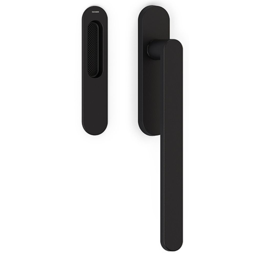 Olivari – Manigl. alzante LINK ottone NERO OPACO L126 NP