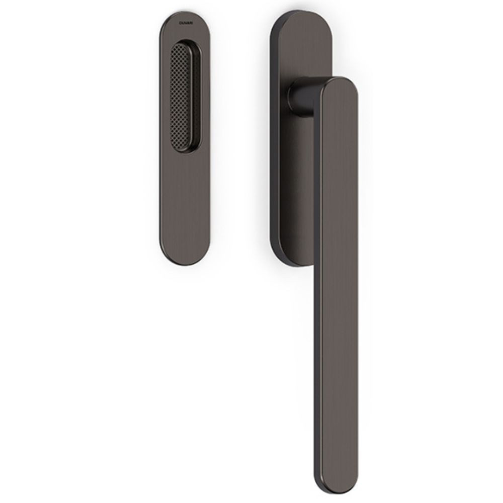 Olivari – Manigl. alzante LINK ottone SUPERANTRACITE SATINATO L126 US