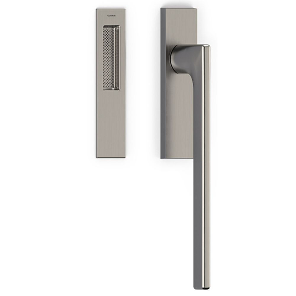 Olivari – Manigl. alzante LOTUS Q ottone SUPERINOX SATINATO L221 IS
