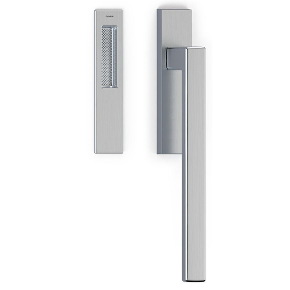 Olivari – Manigl. alzante PLANET Q ottone CROMO SATINATO L121 CO