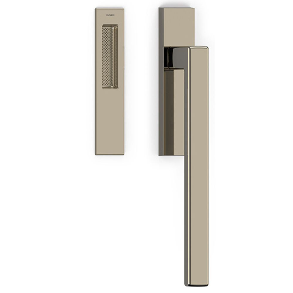 Olivari – Manigl. alzante PLANET Q ottone SUPERNICHEL LUCIDO L121 NL