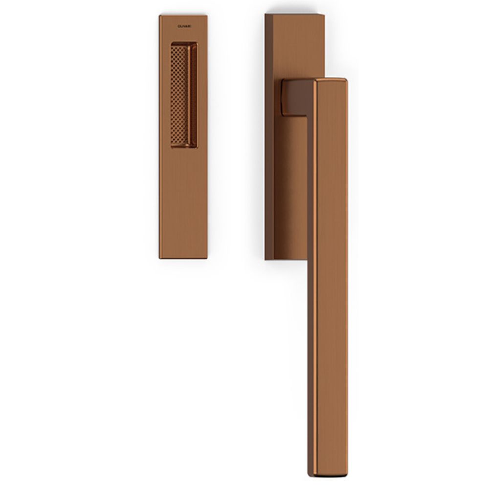 Olivari – Manigl. alzante PLANET Q ottone SUPERRAME SATINATO L121 RS