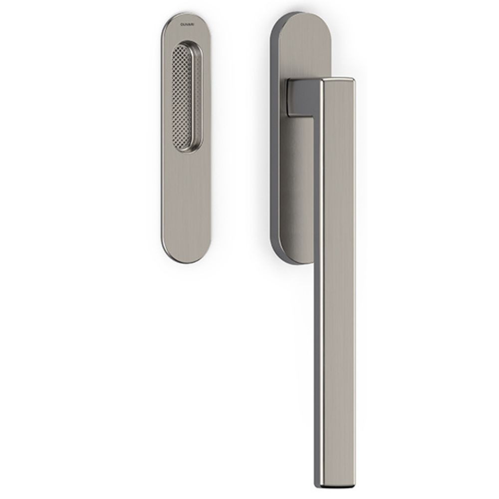 Olivari – Manigl. alzante PLANET ottone SUPERINOX SATINATO L111 IS