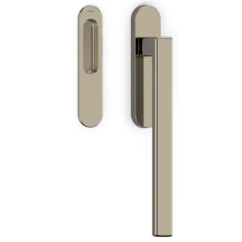 Olivari – Manigl. alzante PLANET ottone SUPERNICHEL LUCIDO L111 NL