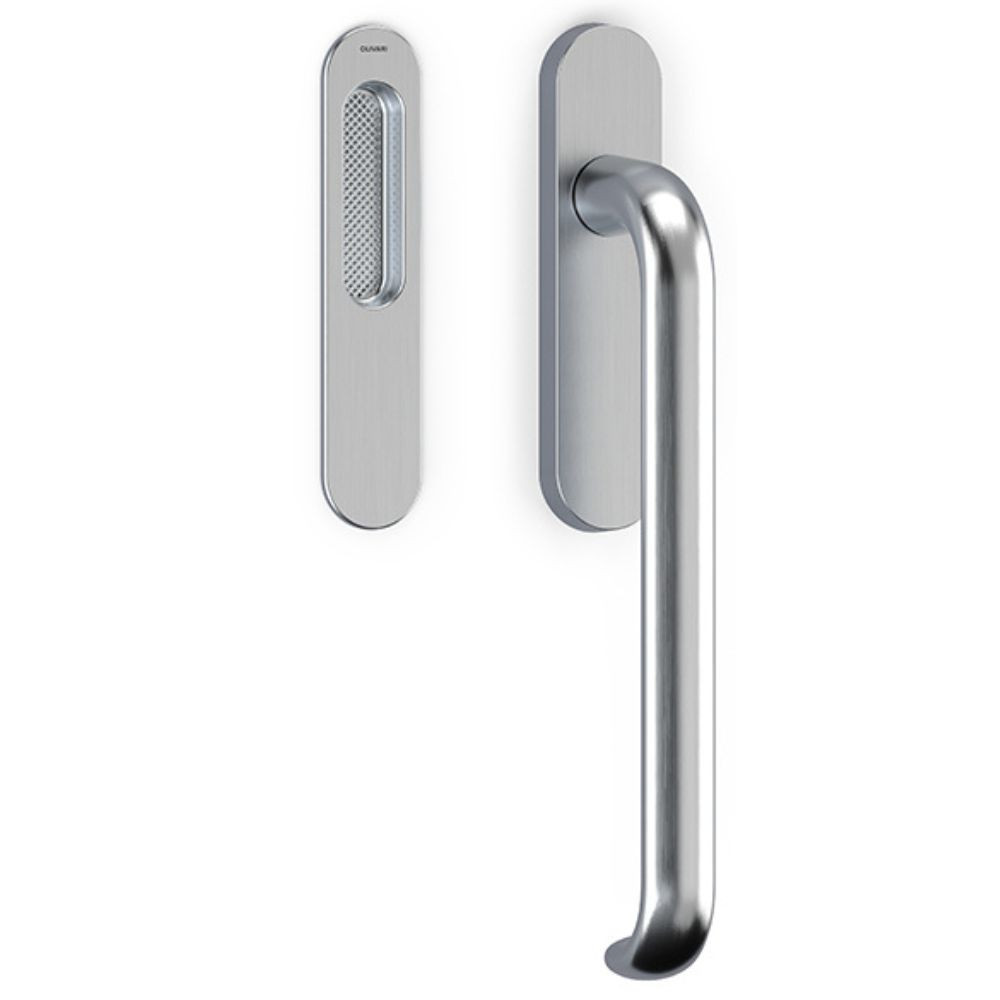 Olivari – Manigl. alzante POLO ottone CROMO SATINATO L101 CO