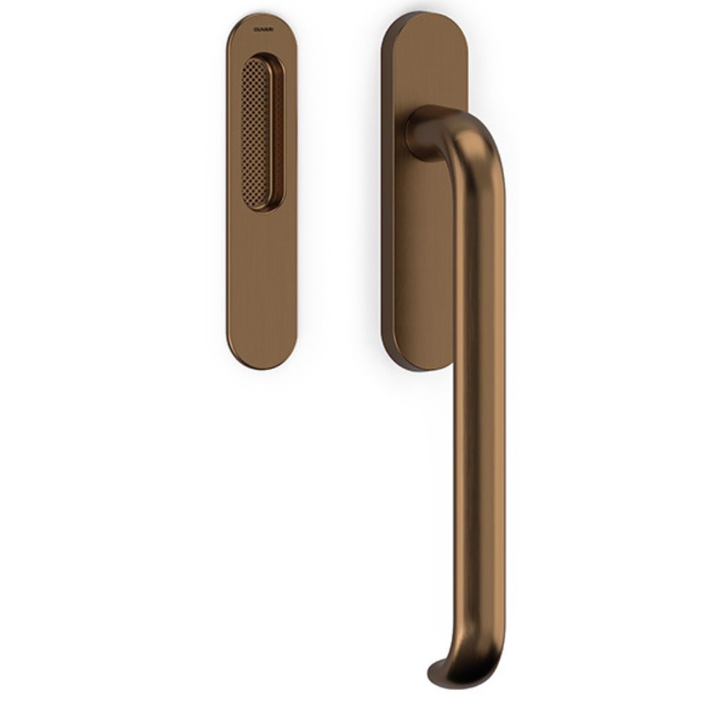 Olivari – Manigl. alzante POLO ottone SUPERBRONZO SATINATO L101 DS