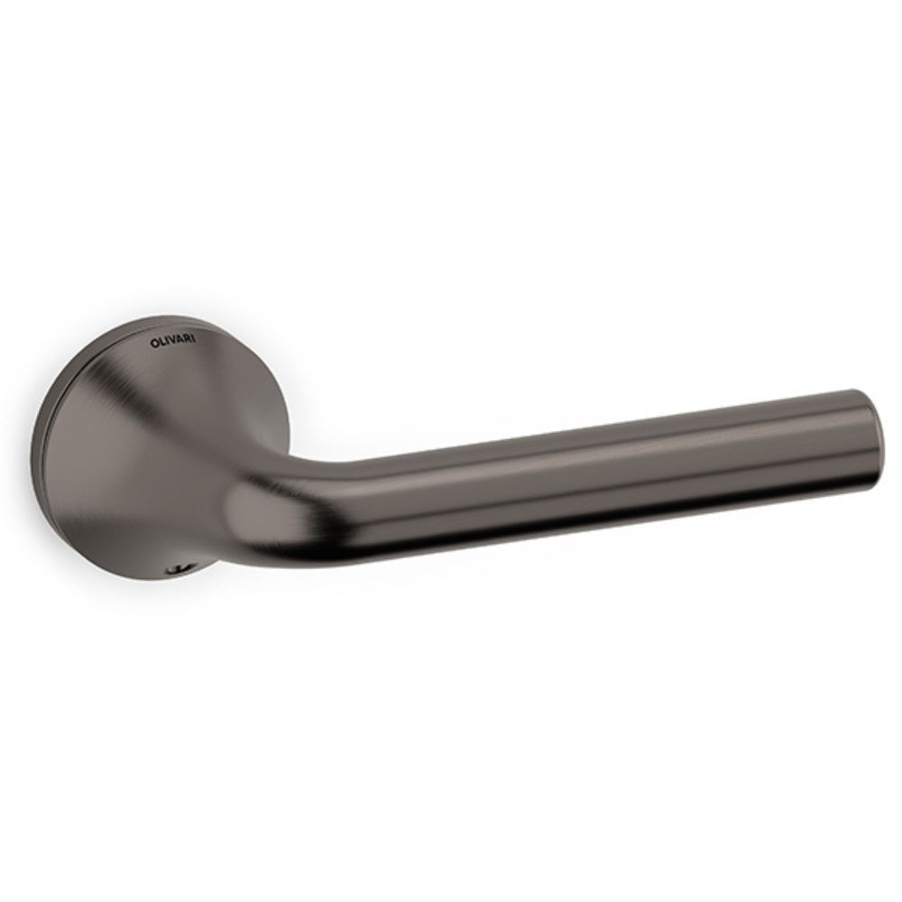 Olivari – Maniglia BASEL L ottone SUPERANTRACITE SATINATO M275RB8B US