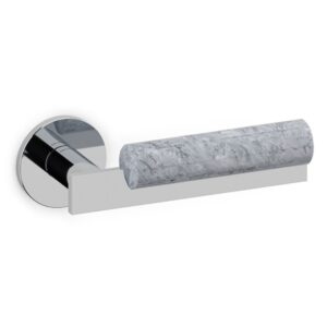 Olivari – Maniglia BAU ottone CROMO LUCIDO/GRIGIO M263RB8B CG