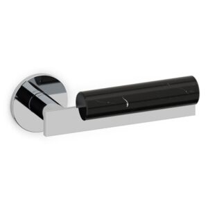Olivari – Maniglia BAU ottone CROMO LUCIDO/NERO M263RB8B CH