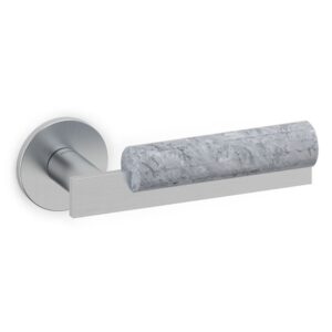 Olivari – Maniglia BAU ottone CROMO SATINATO/GRIGIO M263RB8B MG