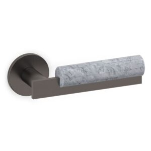 Olivari – Maniglia BAU ottone  SUPERANTRACITE SAT/GRIGIO M263RB8B  UG