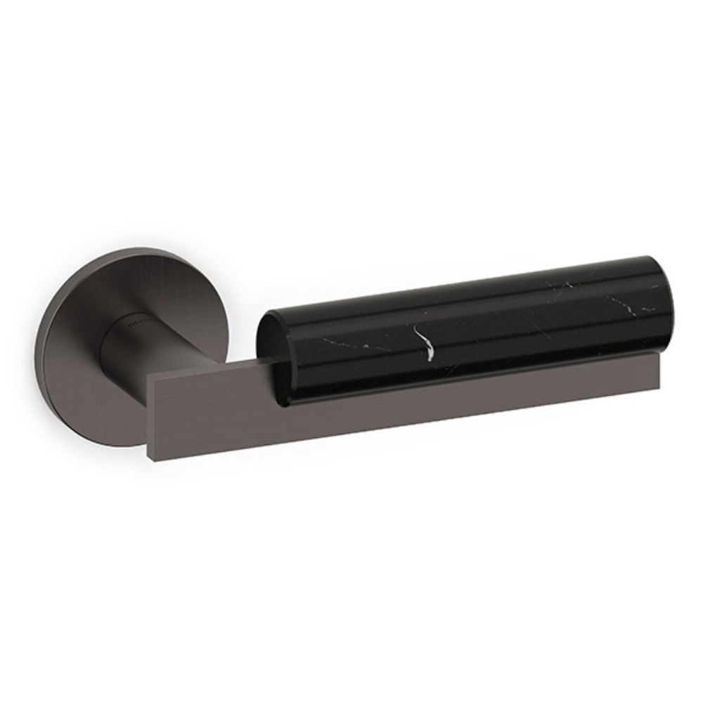 Olivari – Maniglia BAU ottone SUPERANTRACITE SAT/NERO M263RB8B UH
