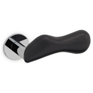 Olivari – Maniglia CHELSEA ottone CROMO LUCIDO/NERO OPACO M232RB8B CE