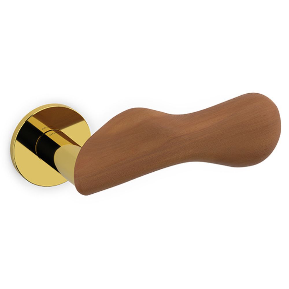 Olivari – Maniglia CHELSEA ottone SUPERORO LUCIDO/KAURI M232RB8B ZK