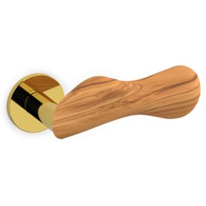Olivari – Maniglia CHELSEA ottone SUPERORO LUCIDO/ULIVO M232RB8B ZU