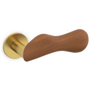 Olivari – Maniglia CHELSEA ottone SUPERORO SATINATO/KAURI M232RB8B TK