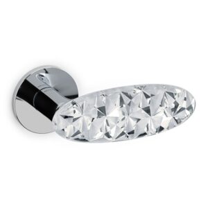 Olivari – Maniglia CRYSTAL DIAMOND ottone CROMO LUCIDO/TRASPARENTE M246RB8B C6