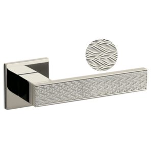 Olivari – Maniglia DIANA CHEVRON ottone SUPERNICHEL LUCIDO M1DCRB8B NL