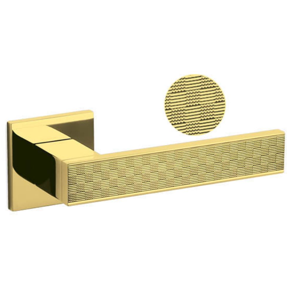 Olivari – Maniglia DIANA DAMIER ottone SUPERORO LUCIDO M1DDRB8B ZL