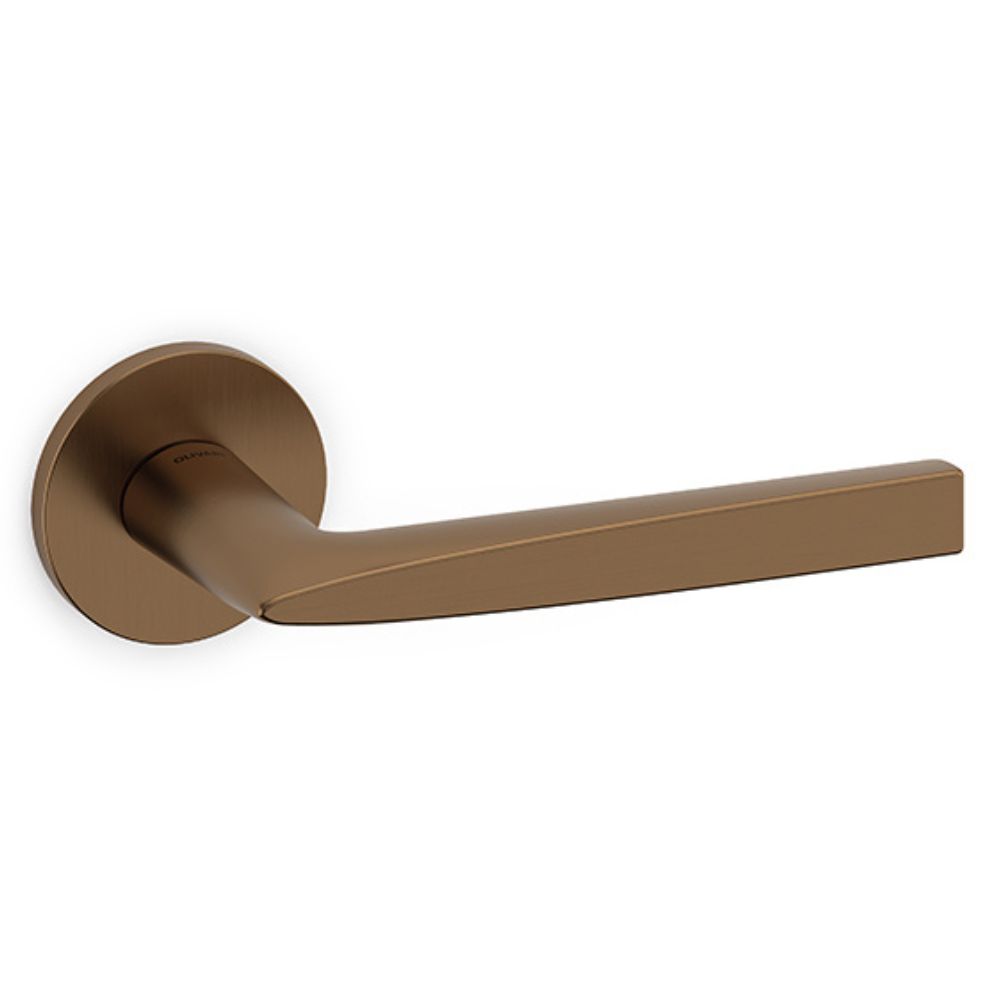 Olivari – Maniglia FLUTE ottone SUPERBRONZO SATINATO M270RB8B DS