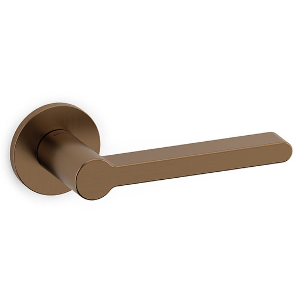 Olivari – Maniglia LOGO L ottone SUPERBRONZO SATINATO M198RB8B DS