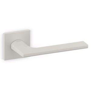 Olivari – Maniglia LOTUS Q ottone BIANCO OPACO M241RB8B BP