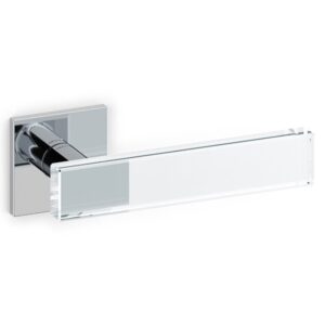 Olivari – Maniglia MARE ottone CROMO LUCIDO/TRASPARENTE M278RB8B C6