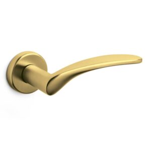 Olivari – Maniglia NOVELLA ottone SUPERORO SATINATO M165RB8 TS