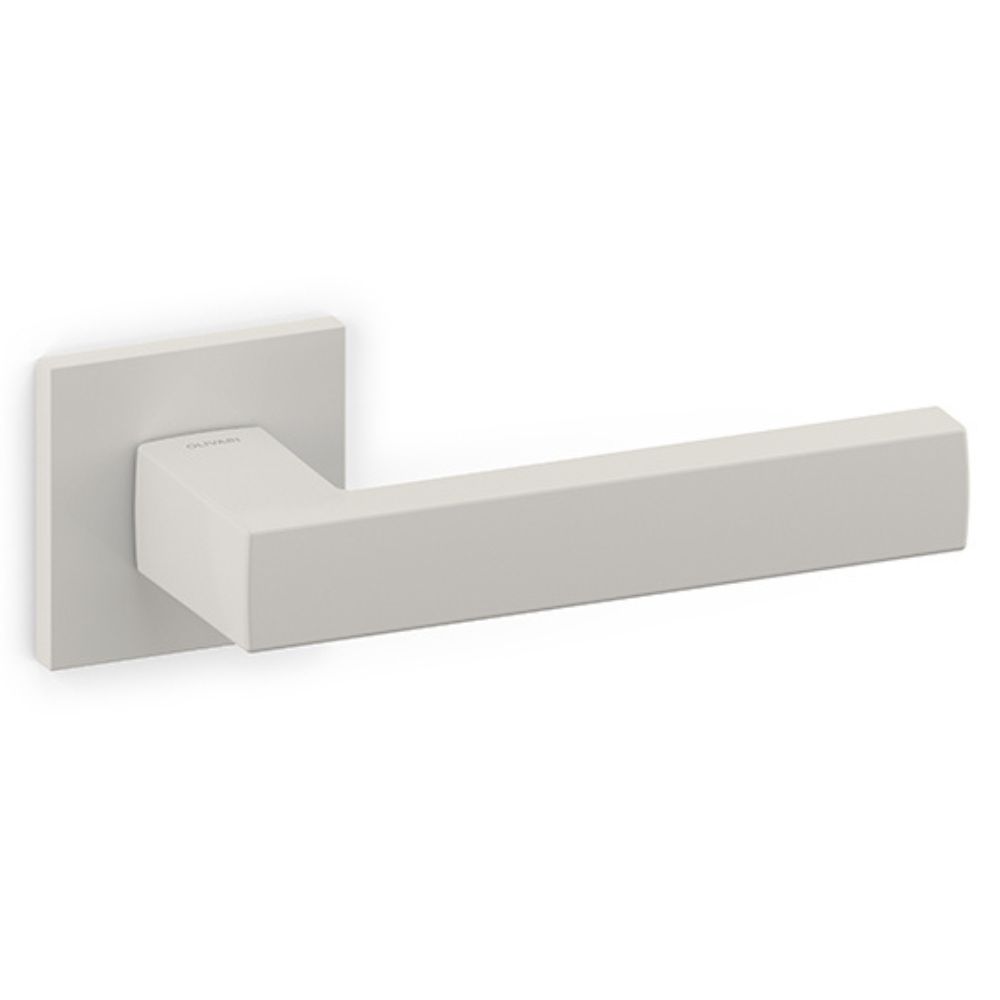 Olivari – Maniglia PLANET "Q" B ottone BIANCO OPACO M203RB8B BP