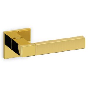Olivari – Maniglia PLANET "Q" B ottone SUPERORO LUCIDO/SATINATO M203RB8B ZT