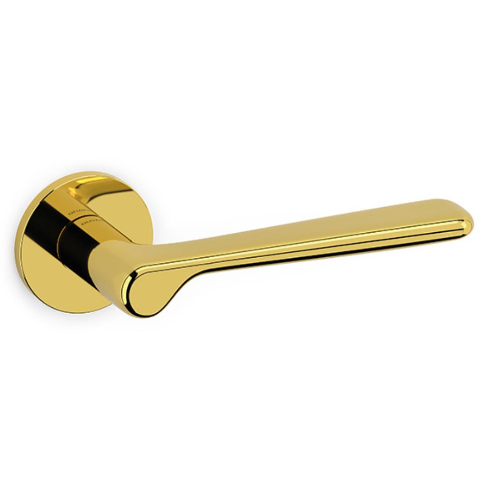 Olivari – Maniglia PLUME ottone SUPERORO LUCIDO M253RB8B ZL