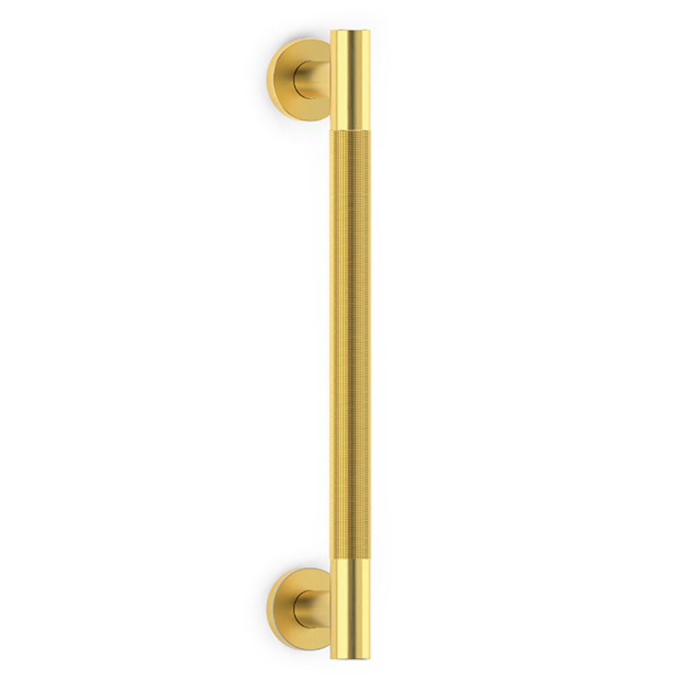 Olivari – Maniglione HYBRID -diritto- ottone SUPERORO SATINATO L271R TS